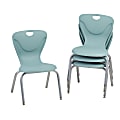  Factory Direct Partners Contour Chairs, Seafoam, Pack Of 4 Chairs 1 thumbnail image