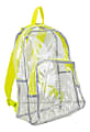 Eastsport Clear PVC Backpack, Citrus 1 thumbnail image