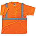 Ergodyne GloWear® 8289 Type R Class 2 T-Shirt, Large, Reflective Orange 1 thumbnail image