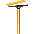 Ettore Heavy Duty Floor Scraper - 4" Carbon Steel Blade - 48" Anodized Aluminum Handle - Heavy Duty, Angled Head - Gold