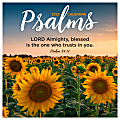 2025 TF Publishing Monthly Wall Calendar, 12” x 12”, Psalms, January 2025 To December 2025