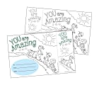 Barker Creek Color Me! Awards And Bookmarks Set, You Are Amazing