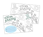 Barker Creek Color Me! Awards And Bookmarks Set, You Are Amazing 1 thumbnail image