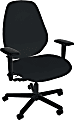 Sitmatic Goodfit Big And Tall Ergonomic Fabric High-Back Chair, Black