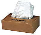 Fellowes® Powershred® Waste Bags, White, Carton Of 100 Bags 1 thumbnail image