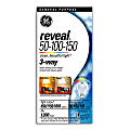GE Reveal 3-Way Light Bulb, 50 Watts/100 Watts/150 Watts 1 thumbnail image