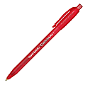 Paper Mate® Comfortmate™ Ultra Retractable Ballpoint Pen, Fine Point, 0.8 mm, Red Barrel, Red Ink