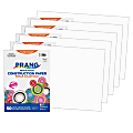 Prang Construction Paper, Medium Weight, 12" x 18", Bright White, 50 Sheets Per Pack, Set Of 5 Packs 1 thumbnail image
