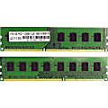 VisionTek 2 x 4GB PC3-12800 DDR3 1600MHz 240-pin DIMM Memory Module - For Desktop PC - 8 GB (2 x 4GB) - DDR3-1600/PC3-12800 DDR3 SDRAM - 1600 MHz - CL9 - 1.50 V - 240-pin - DIMM - Lifetime Warranty