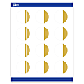 Avery® Printable Round Cards With Sure Feed® Technology, 2", Matte White With Preprinted Gold Double-Dipped Edge, Pack Of 120 1 thumbnail image