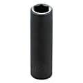 PROTO Torqueplus Deep Impact Socket, 1/2" Drive, 9/16" Opening, 6-Point