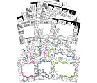 Barker Creek Name Tags, 2 ¾” x 3 ½", Color Me, 45 Name Tags Per Pack, Case Of 2 Packs 1 thumbnail image