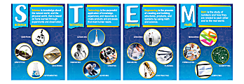 Barker Creek STEM Posters, 13-3/8" x 19", Multicolor, Set Of 4 Posters 1 thumbnail image