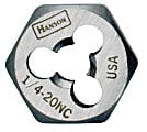 Re-threading Hexagon Fractional Dies Right & Left-hand (HCS)