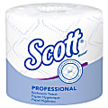 Scott® Professional 2-Ply Standard Roll Toilet Paper with Elevated Design, 100% Recycled, 550 Sheets Per Roll, Pack Of 20 Rolls