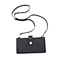 Realspace® Faux Leather Cross Body Bag, Black 1 thumbnail image