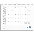 2024 AT-A-GLANCE® Monthly Wall Calendar, 15" x 12", January to December 2024, PM8M28