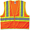Ergodyne GloWear® Safety Vest, 8229Z Economy 2-Tone Type-R Class 2, Small/Medium, Orange