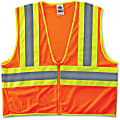 Ergodyne GloWear® Safety Vest, 8229Z Economy 2-Tone Type-R Class 2, Small/Medium, Orange 1 thumbnail image