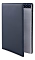 Realspace® Faux Leather Portfolio, Navy 1 thumbnail image