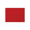 LUX Invitation Envelopes, A7, Gummed Seal, Holiday Red, Pack Of 250