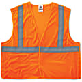 Ergodyne GloWear® Safety Vest, 8215BA Econo Breakaway Mesh Type-R Class 2, Large/X-Large, Orange 1 thumbnail image