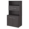 Bush Business Furniture Office 500 36"W Tall Storage Cabinet With Doors And Shelves, Storm Gray, Standard Delivery 1 thumbnail image
