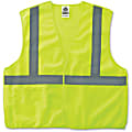 Ergodyne GloWear® Safety Vest, 8215BA Econo Breakaway Mesh Type-R Class 2, Large/X-Large, Lime 1 thumbnail image