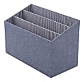 Realspace® Chambray Desktop Organizer, Blue 1 thumbnail image
