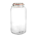 Gibson Home Alpha 2.4-Gallon Glass Canister, Clear