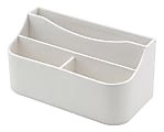 Realspace®  White Faux Leather Desktop Valet 1 thumbnail image