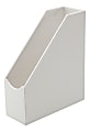 Realspace® White Faux Leather Magazine File 1 thumbnail image