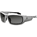 Ergodyne Skullerz® Safety Glasses, Odin, Anti-Fog, Matte Gray Frame, Smoke Lens 1 thumbnail image