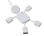 Kikkerland Design Inc. USB Hubman 4-Port USB 2.0 Hub, US006