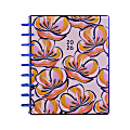 2026 Happy Planner Monthly/Weekly Classic Dated Disc Bound Planner, 7" x 9-1/4", Flower Burst Pink, January To December, PD0076C018 1 thumbnail image