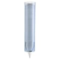 San Jamar Adjustable Frosted Water Cup Dispenser, 16" x 3 1/4", Blue 1 thumbnail image