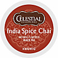 Celestial Seasonings® Single-Serve K-Cup® Pods, Original India Spice Chai Tea, Box Of 24 1 thumbnail image