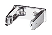 San Jamar 1-Roll Locking Toilet Tissue Dispenser, 2 3/4"H x 6"W x 4 1/2"D, Chrome 1 thumbnail image
