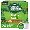 Green Mountain Coffee® Single-Serve Coffee K-Cup® Pods, Half-Caff, Carton Of 24