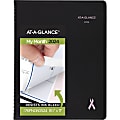2024 AT-A-GLANCE® QuickNotes City of Hope Monthly Planner, 8-1/4" x 11", Black, January To December 2024, 76PN0605
