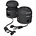 Tweakers Portable Mini Speakers, Black 1 thumbnail image
