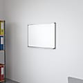 Flash Furniture Magnetic Dry-Erase Whiteboard, 24" x 36", Aluminum Frame With Silver Finish