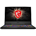 MSI GL65 9SEK-024 15.6" Gaming Notebook - 1920 x 1080 - Core i7 i7-9750H 9th Gen 2.60 GHz - 16 GB RAM - 512 GB SSD - Black - Windows 10 Home - NVIDIA GeForce RTX 2060 with 6 GB - In-plane Switching (IPS) Technology - IEEE 802.11ac Wireless LAN Standard 1 thumbnail image