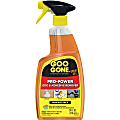 Goo Gone Spray Gel - 24 fl oz - For Tar, Glue, Caulk, Sealant, Tree Sap, Wet Paint, Asphalt, Ink, Marker Soot, Grease, Oil - Orange 1 Each