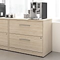 Bush Business Furniture Vista 35"W 2 Drawer Lateral File Cabinet, Natural Elm, Standard Delivery 1 thumbnail image