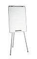 Boone® 3 Leg Heavy Duty Easel With Non-Magnetic Dry-Erase Whiteboard, 70", Aluminum Frame With Silver Finish 1 thumbnail image