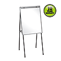 Quartet® Non-Magnetic Dry-Erase Whiteboard, 29" x 70", Steel Frame With Black Finish
