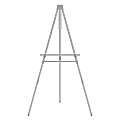 Quartet® Aluminum Heavy-Duty Telescoping Easel, Silver 1 thumbnail image