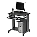 Mayline Eastwinds Empire Mobile PC Workstation, 29 3/4"H x 23 1/2"W x 29 3/4"D, Anthracite/Metallic Gray 1 thumbnail image