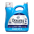 Downy Professional Commercial Liquid Fabric Softener, Clean & Fresh Scent, 140 Fl Oz, Set Of 4 Bottles